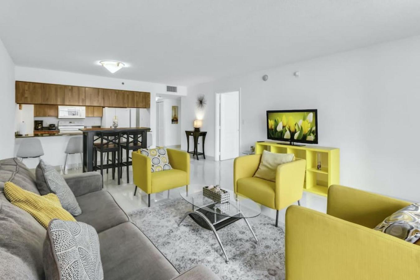 Ferienhaus 1 Bedroom In Brickell 25th Floor With Balcony And Parking