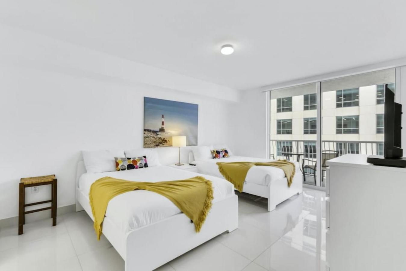 Ferienhaus 1 Bedroom In Brickell 25th Floor With Balcony And Parking *